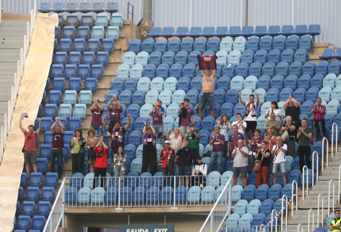 Fotos: Las mejores imágenes del Málaga-Eibar