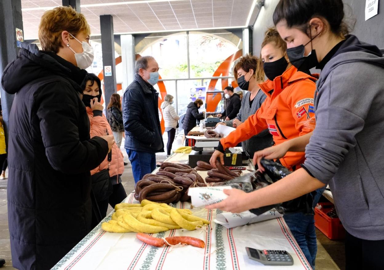 El año pasado se celebró el Buzkantza Eguna con medidas adaptadas a la situación sanitaria. 