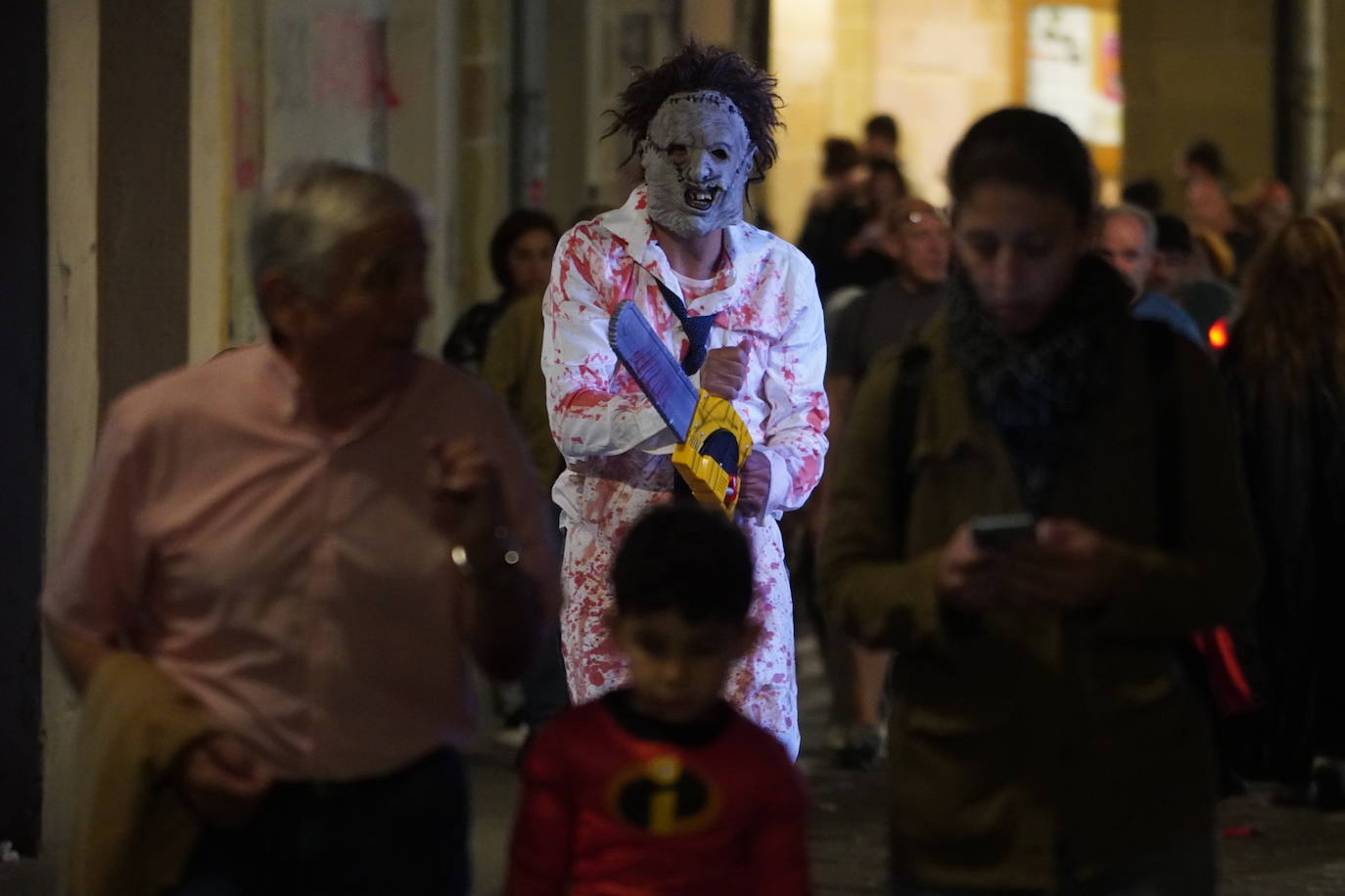 Fotos: La luz se adueño en la Gau beltza