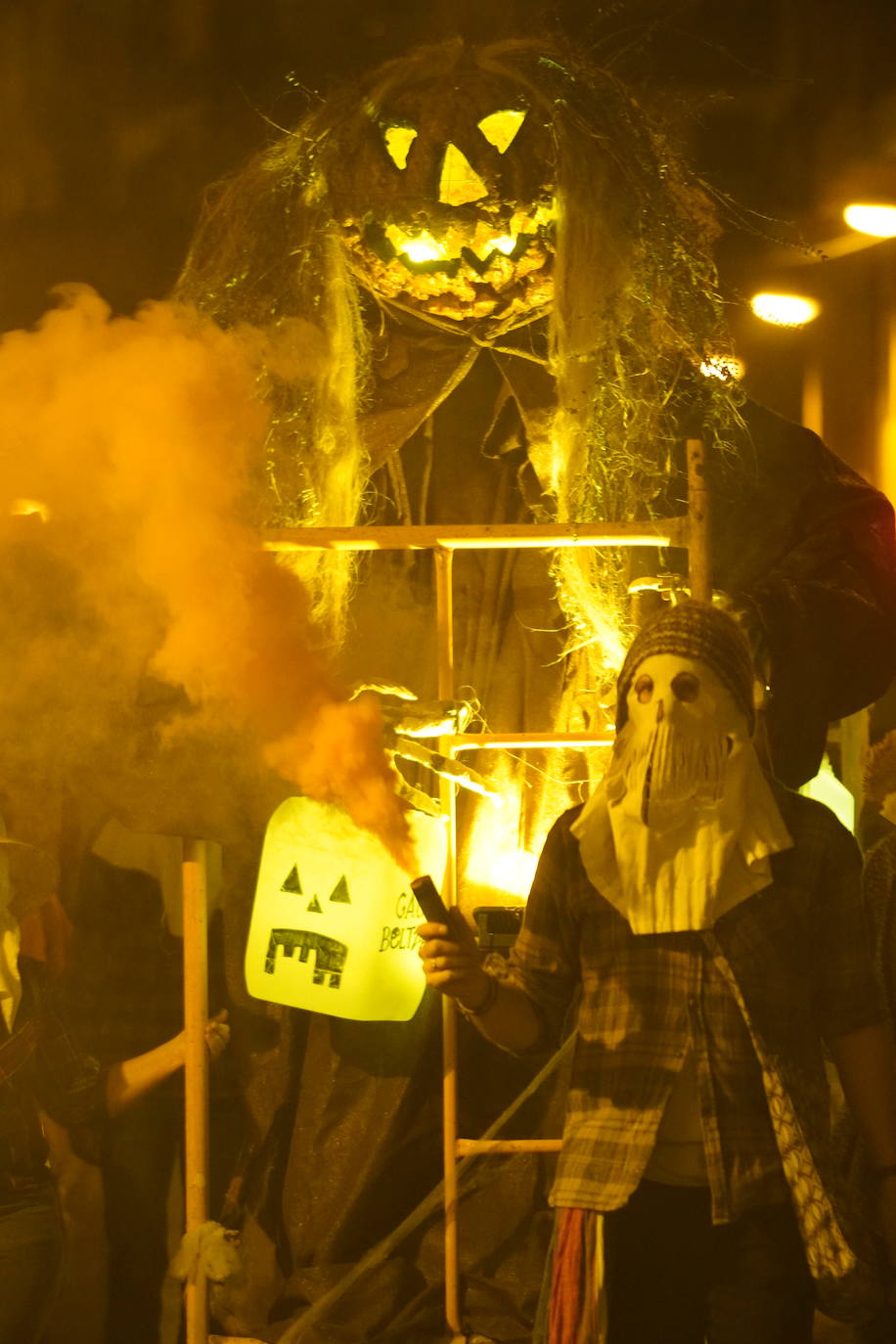 Fotos: La luz se adueño en la Gau beltza