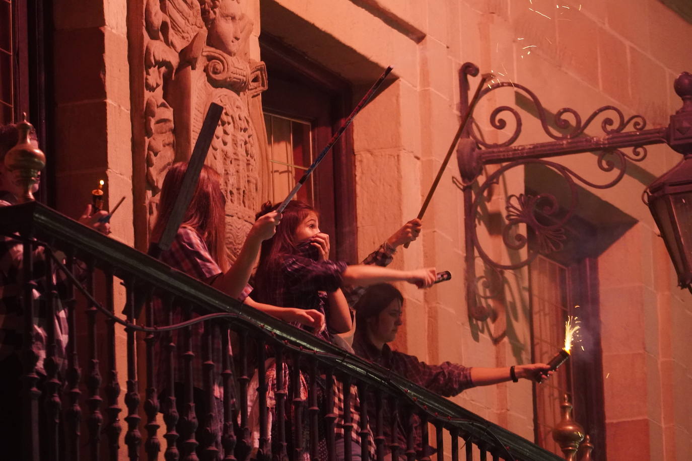 Fotos: La luz se adueño en la Gau beltza