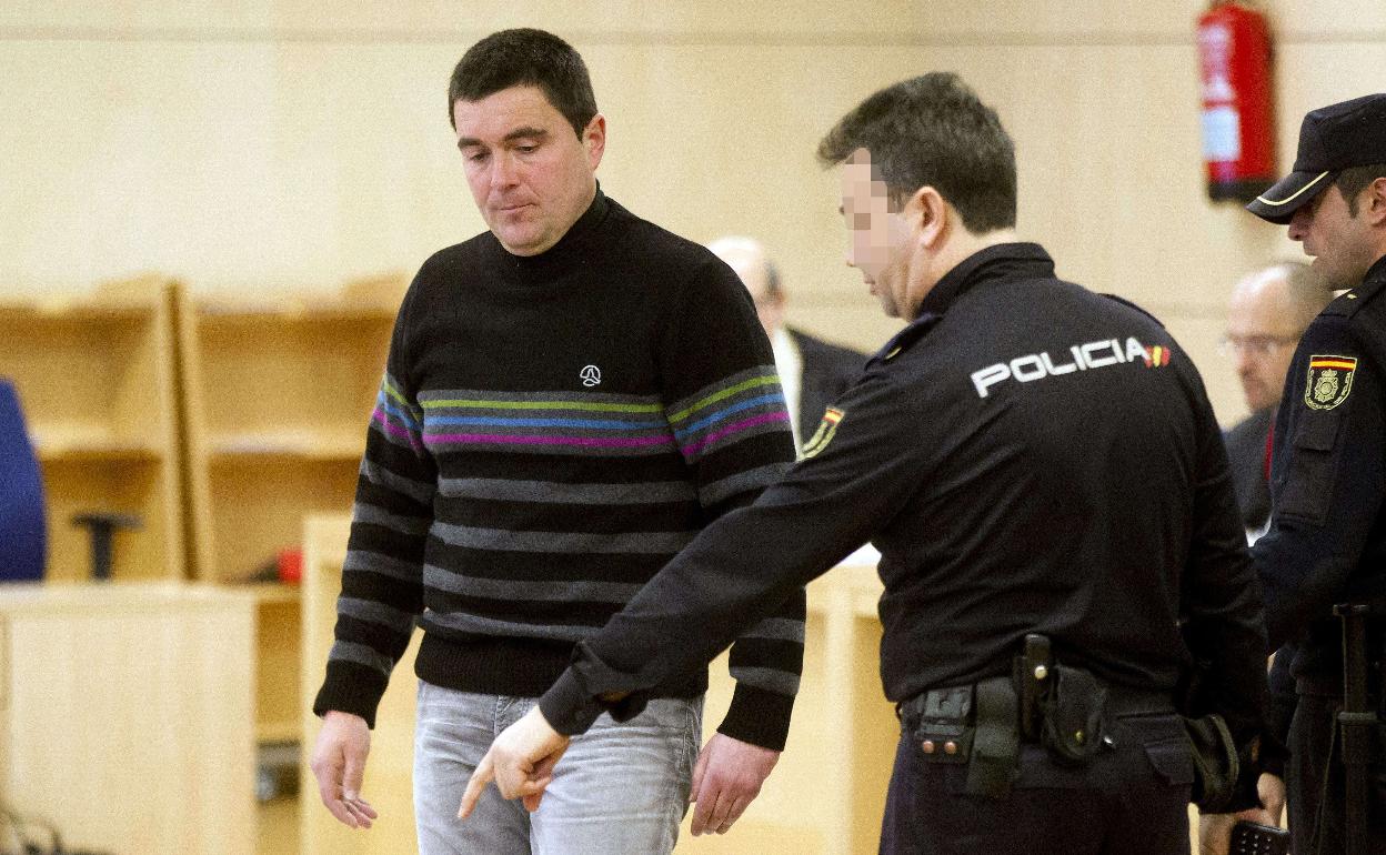 Aitor Esneola Dorronsoro, durante el juicio en la Audiencia Nacional en 2013. 