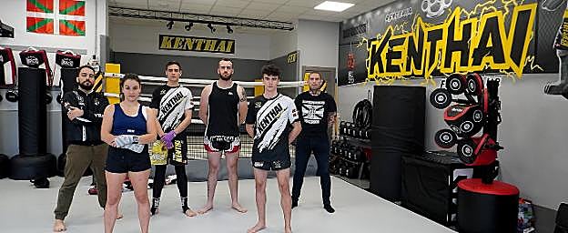 Los luchadores de Kenthai están preparados para la batalla del domingo. 