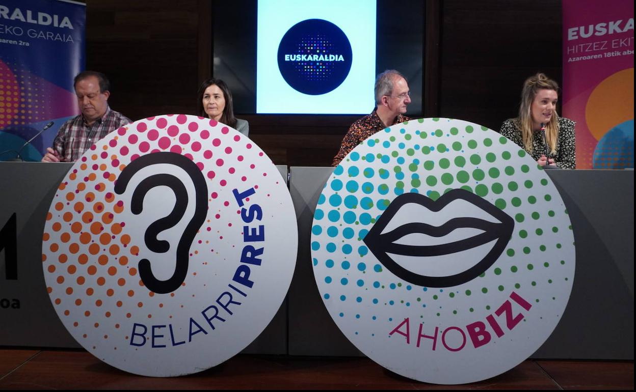 Euskaraldian izena emateko azkeneko egunak. 