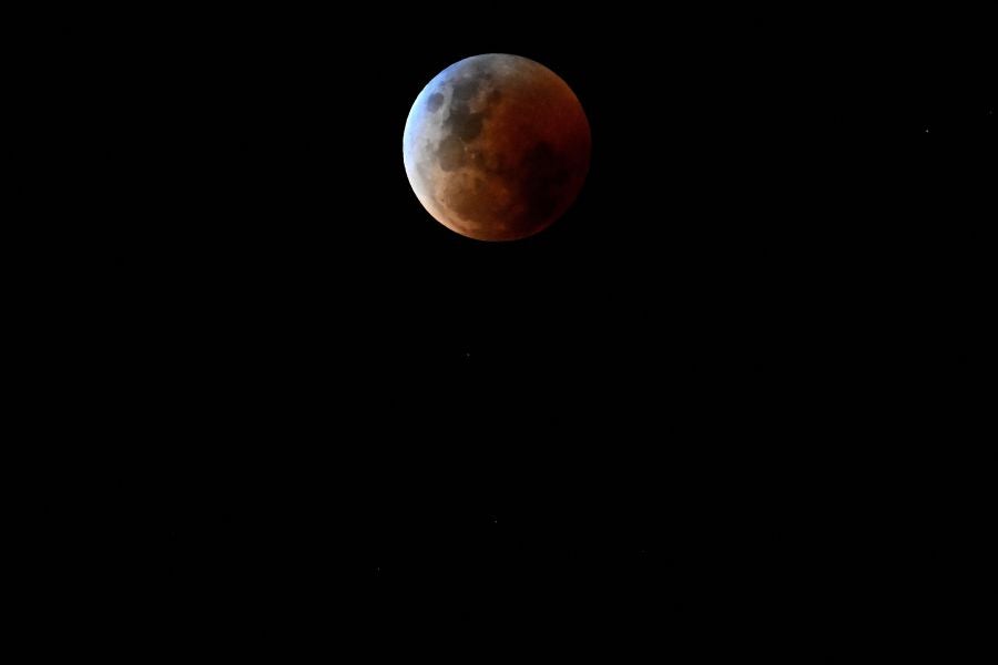 Fotos: Así se vio la luna de sangre