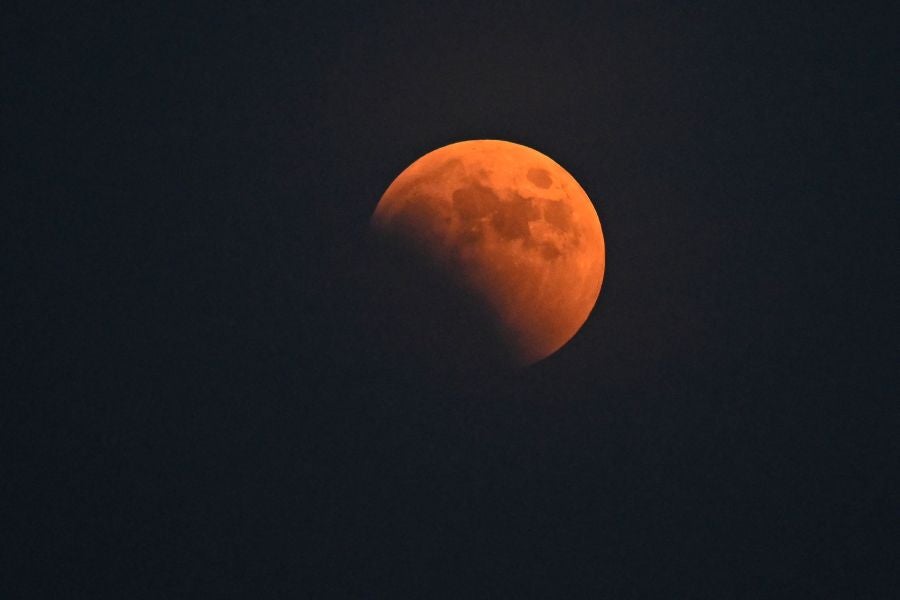 Fotos: Así se vio la luna de sangre