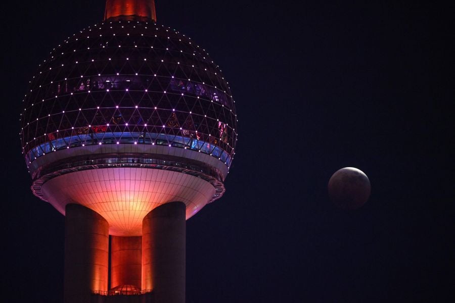 Fotos: Así se vio la luna de sangre