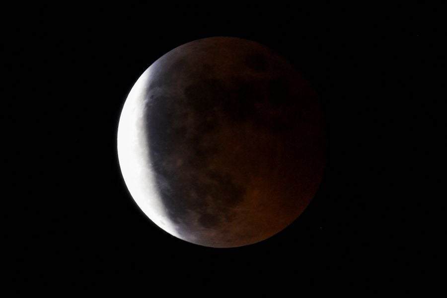 Fotos: Así se vio la luna de sangre