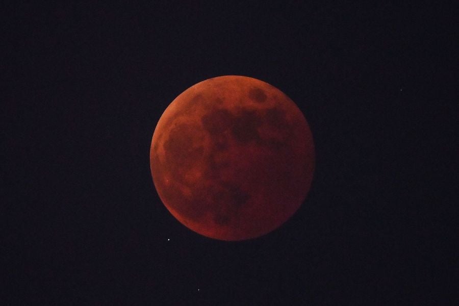 Fotos: Así se vio la luna de sangre