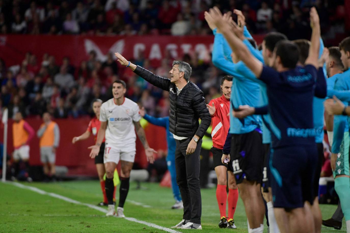 Fotos: El partido entre el Sevilla y la Real Sociedad, en imágenes