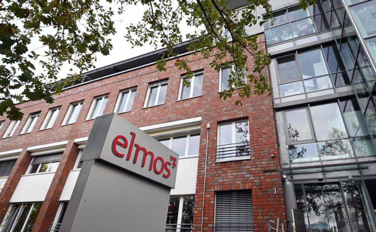 Vista del exterior de la empresa alemana Elmos.