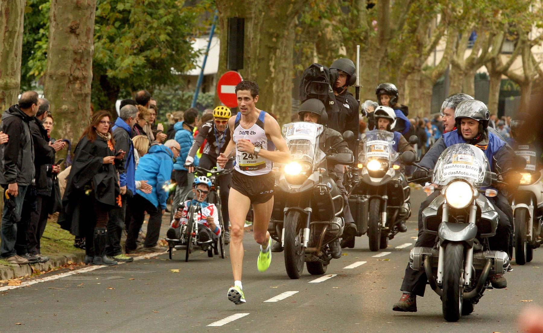 Pedro Nimo: «Me haría ilusión correr con mi hija»