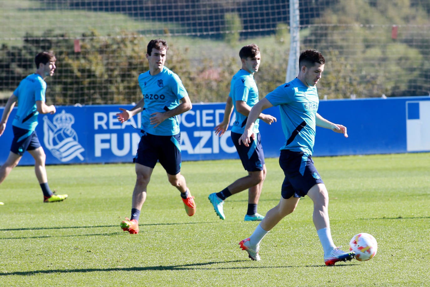 Fotos: Las mejores imágenes del entrenamiento de la Real Sociedad