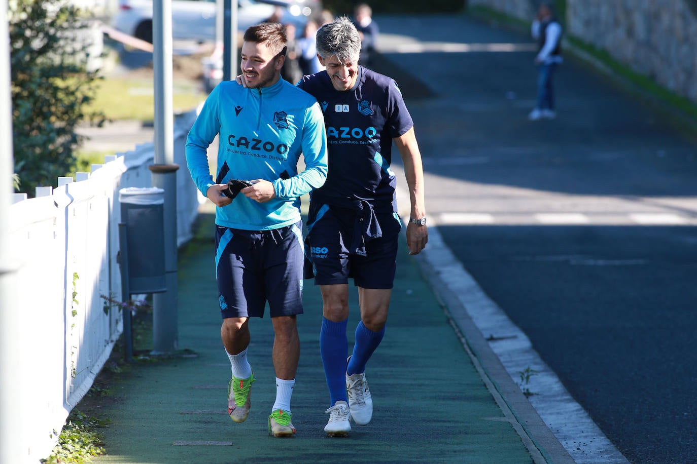 Fotos: Las mejores imágenes del entrenamiento de la Real Sociedad