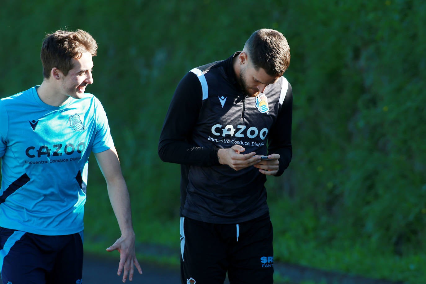 Fotos: Las mejores imágenes del entrenamiento de la Real Sociedad