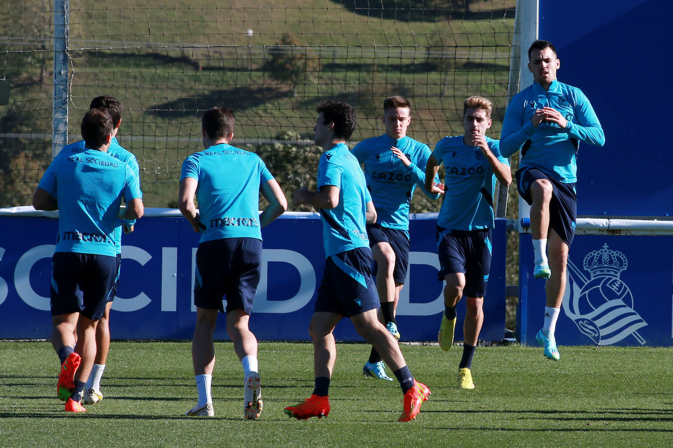 Fotos: Las mejores imágenes del entrenamiento de la Real Sociedad