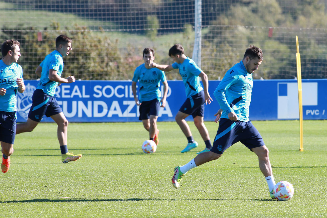 Fotos: Las mejores imágenes del entrenamiento de la Real Sociedad