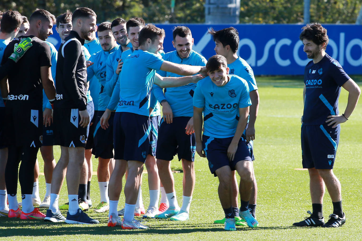 Fotos: Las mejores imágenes del entrenamiento de la Real Sociedad