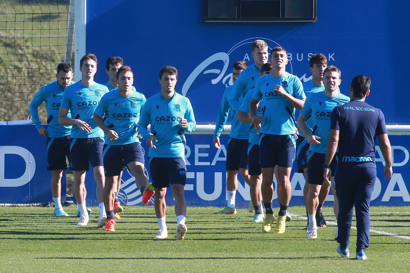 Fotos: Las mejores imágenes del entrenamiento de la Real Sociedad