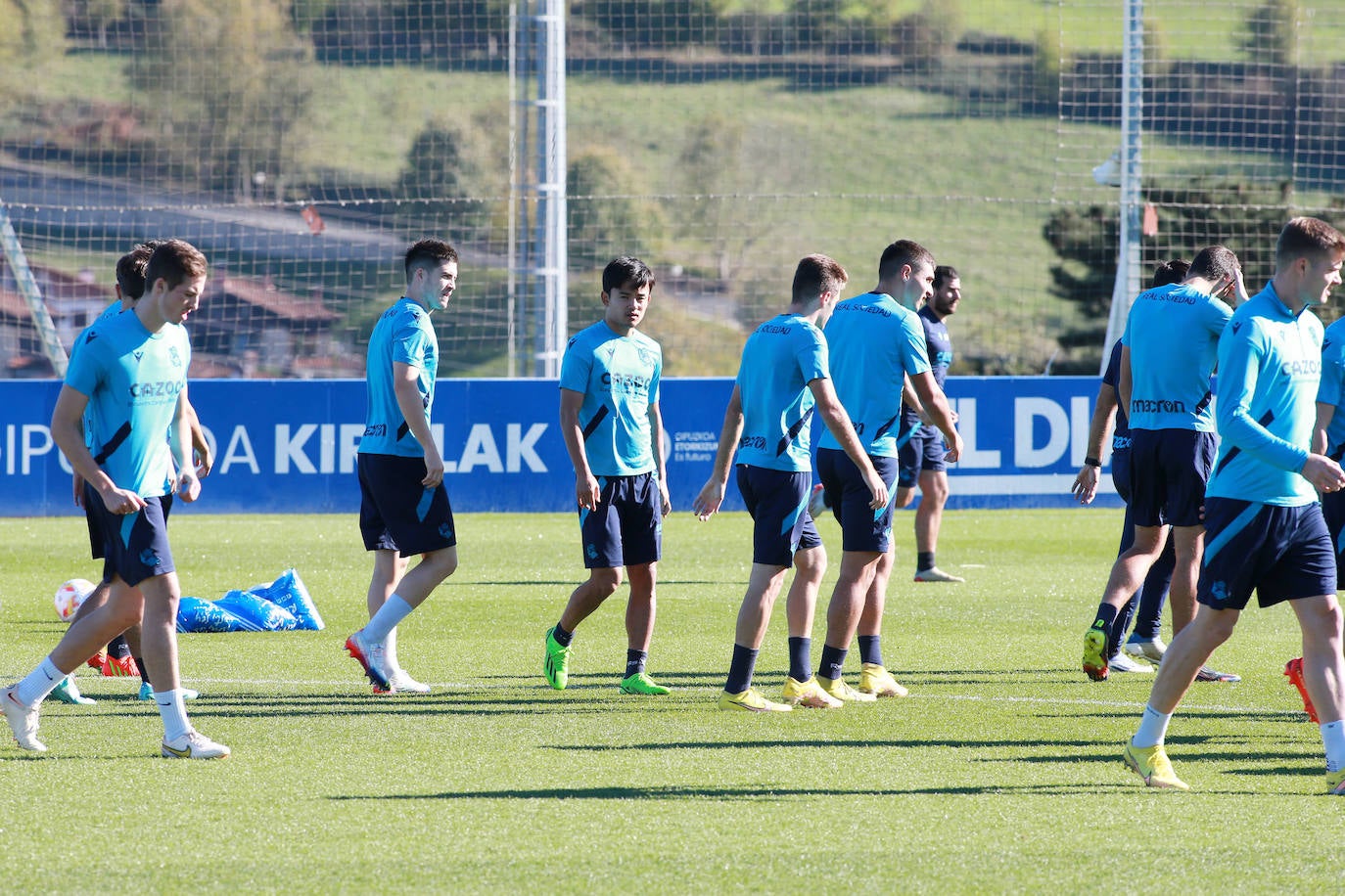 Fotos: Las mejores imágenes del entrenamiento de la Real Sociedad