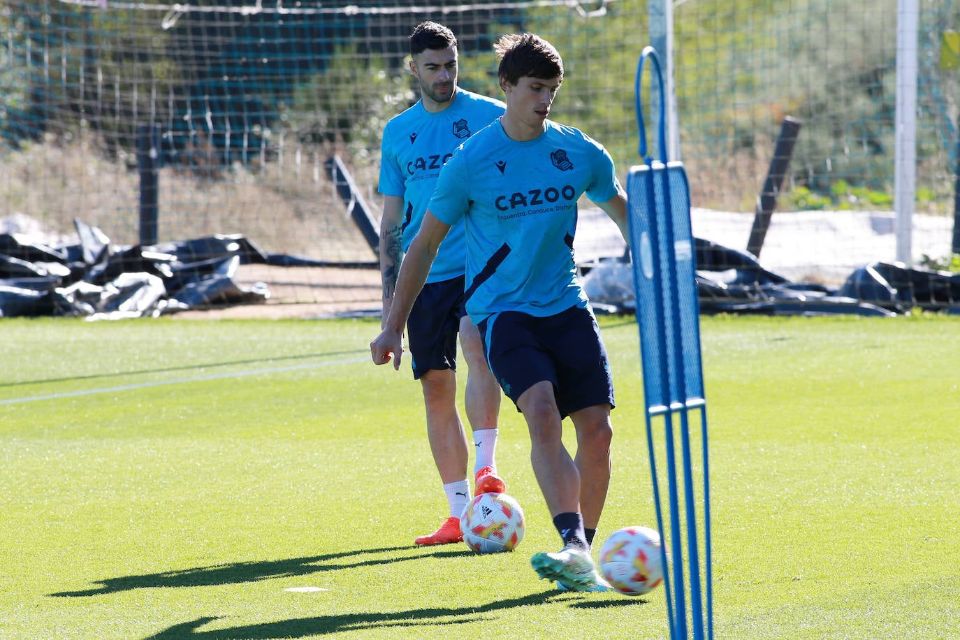 Fotos: Las mejores imágenes del entrenamiento de la Real Sociedad