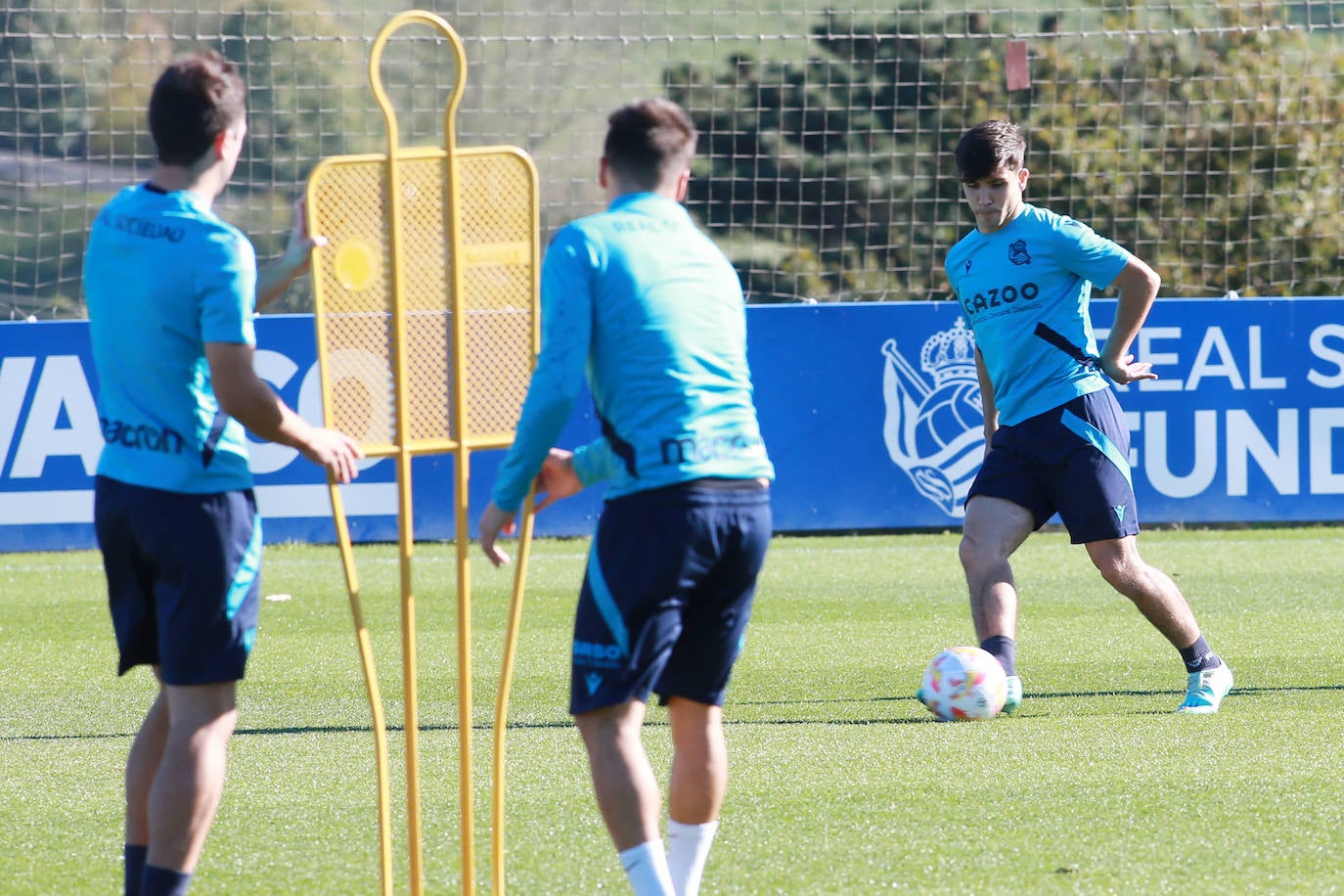 Fotos: Las mejores imágenes del entrenamiento de la Real Sociedad