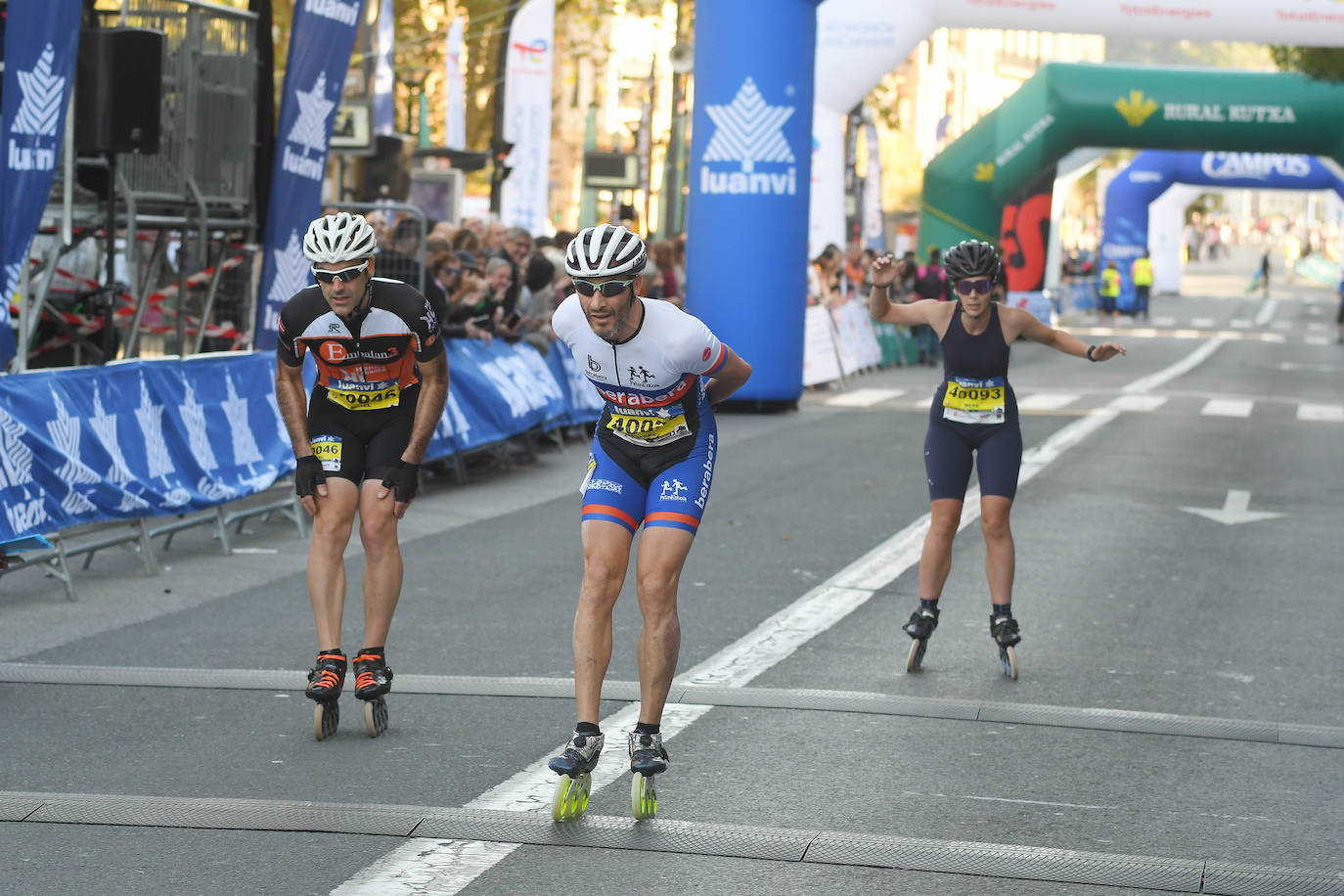 Fotos: Llegada a meta de los corredores