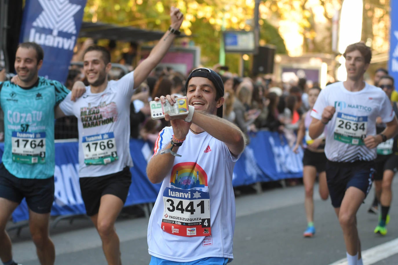 Fotos: Llegada a meta de los corredores