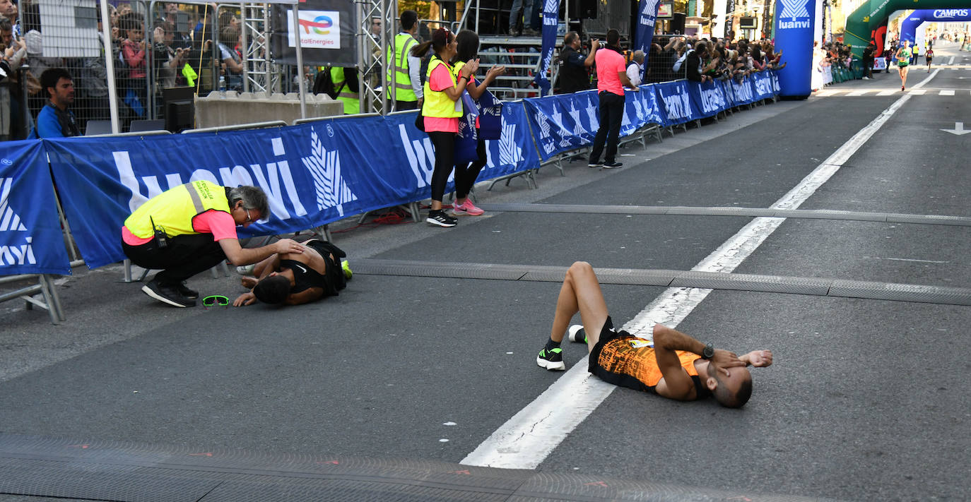 Fotos: Llegada a meta de los corredores