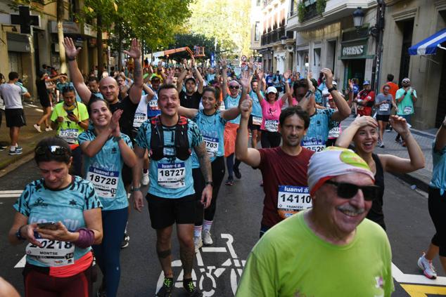 Fotos: Llegada a meta de los corredores