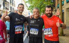 «Llevo 41 Behobias pero es la primera con mis dos hijos»