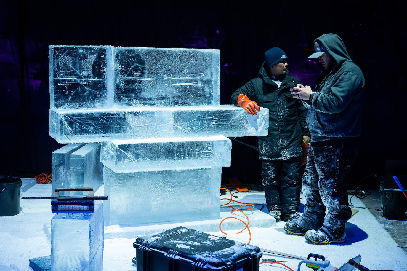 Fotos: Festival de Esculturas de Hielo