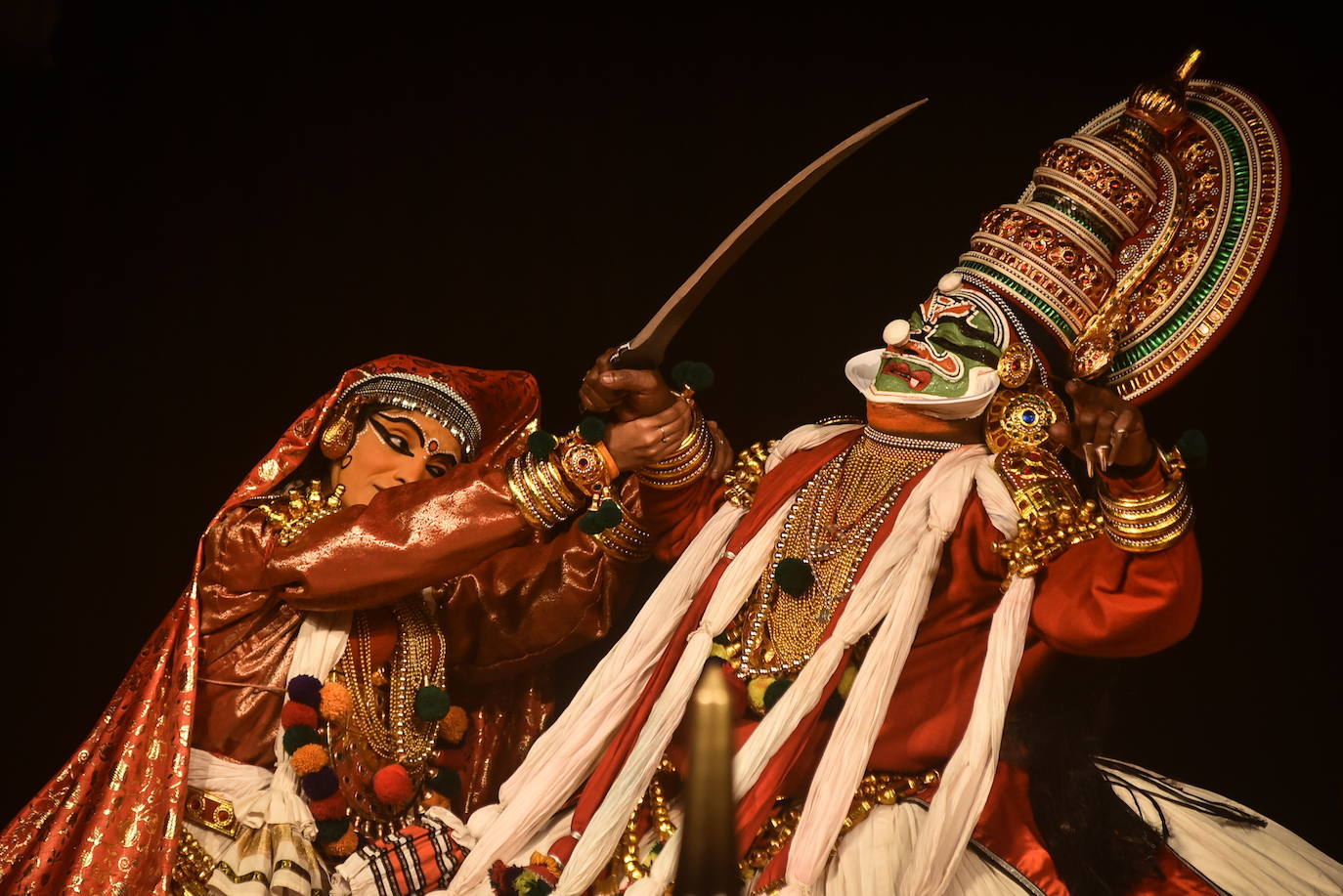 Fotos: Festival de danza Kathakali