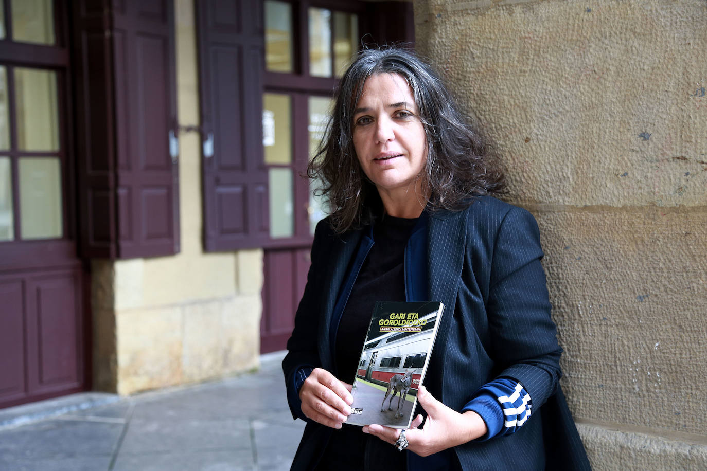 Anari Alberdi Santesteban, ostegun goiz honetan Donostian. 