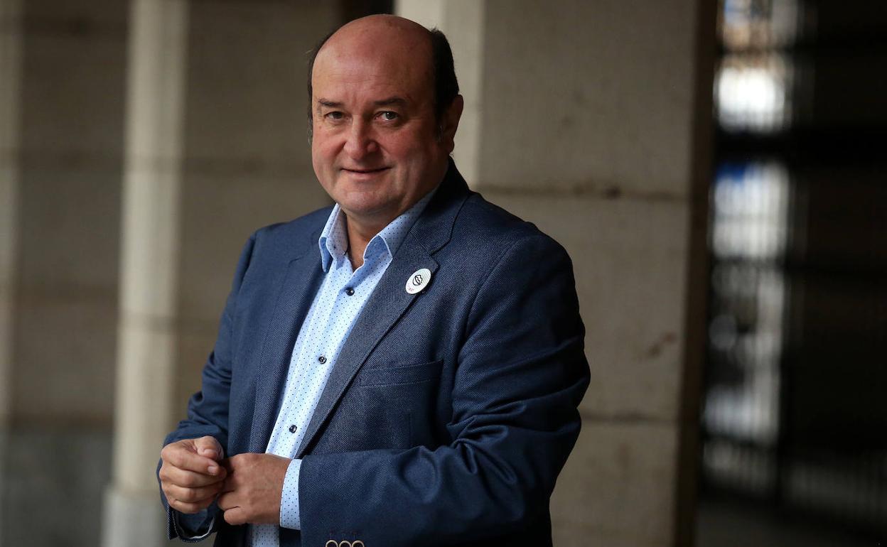 Andoni Ortuzar | Presidente del PNV: «Eider Mendoza va a ser la primera diputada general de Gipuzkoa»