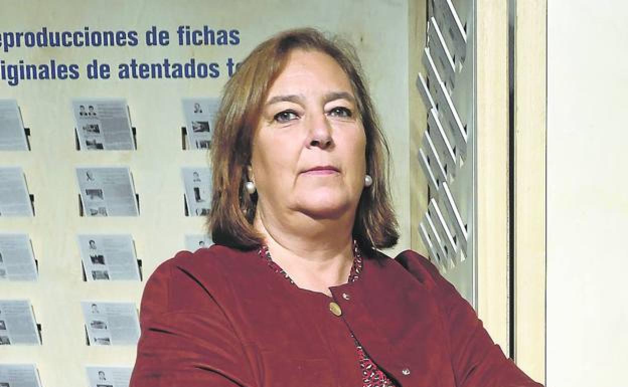 Araluce es presidenta de la Asociación de Víctimas del Terrorismo desde 2018. 