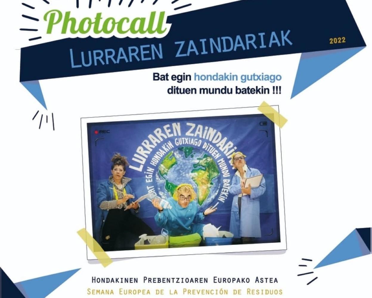 Photocall-a izango da larunbata arratsaldean Topa osatutaren ondoan.