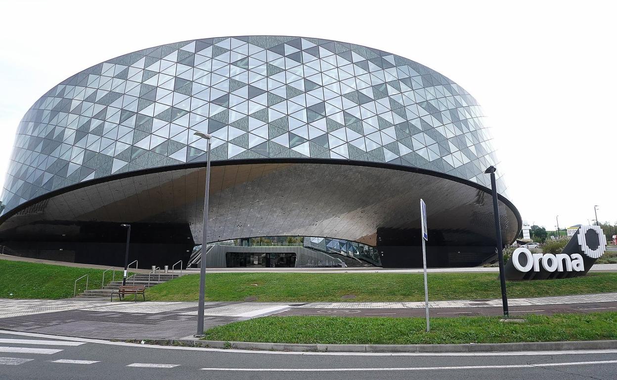 Exterior de la sede de Orona en Galarreta, en Hernani. 