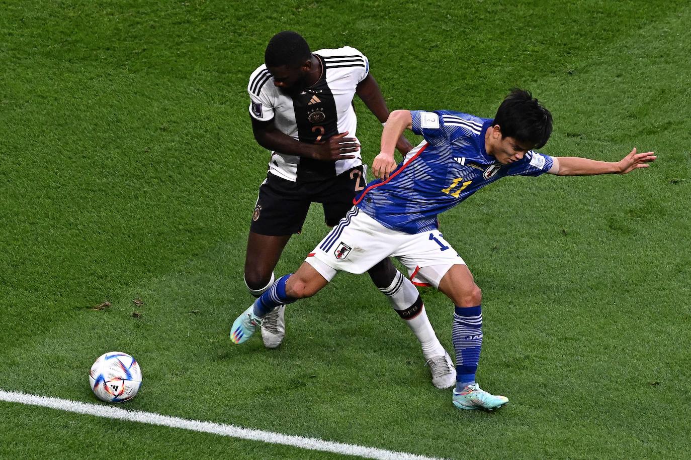 Fotos: Las mejores imágenes de Kubo en su debut mundialista