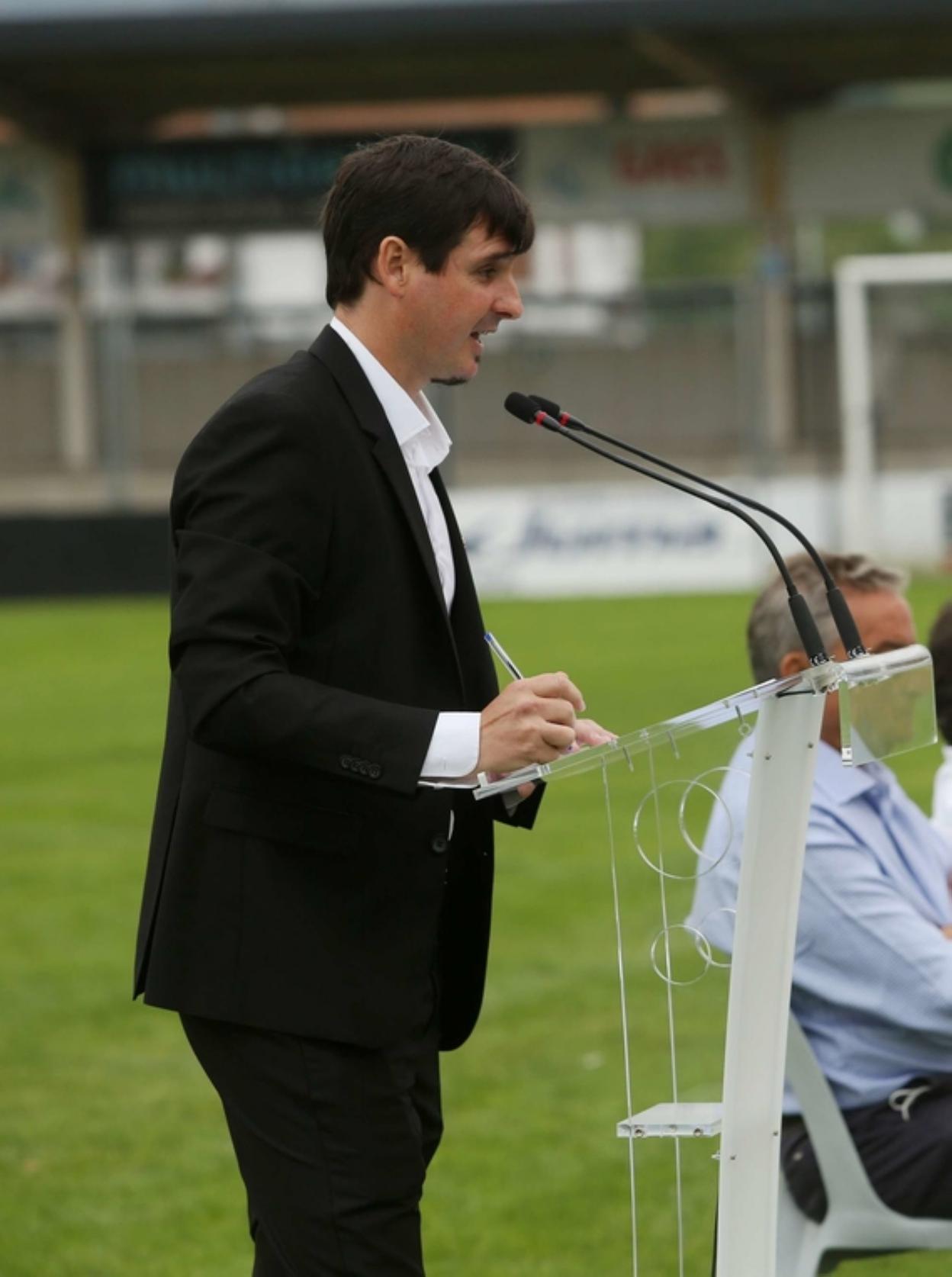 El presidente Igor Emery. 