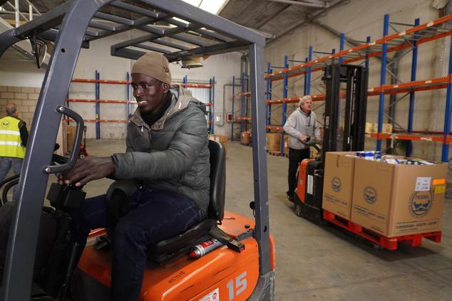 Fotos: Preparados para empezar el reparto