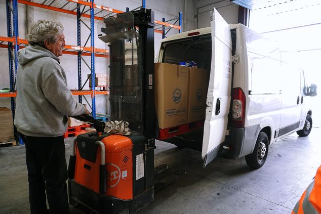 Fotos: Preparados para empezar el reparto