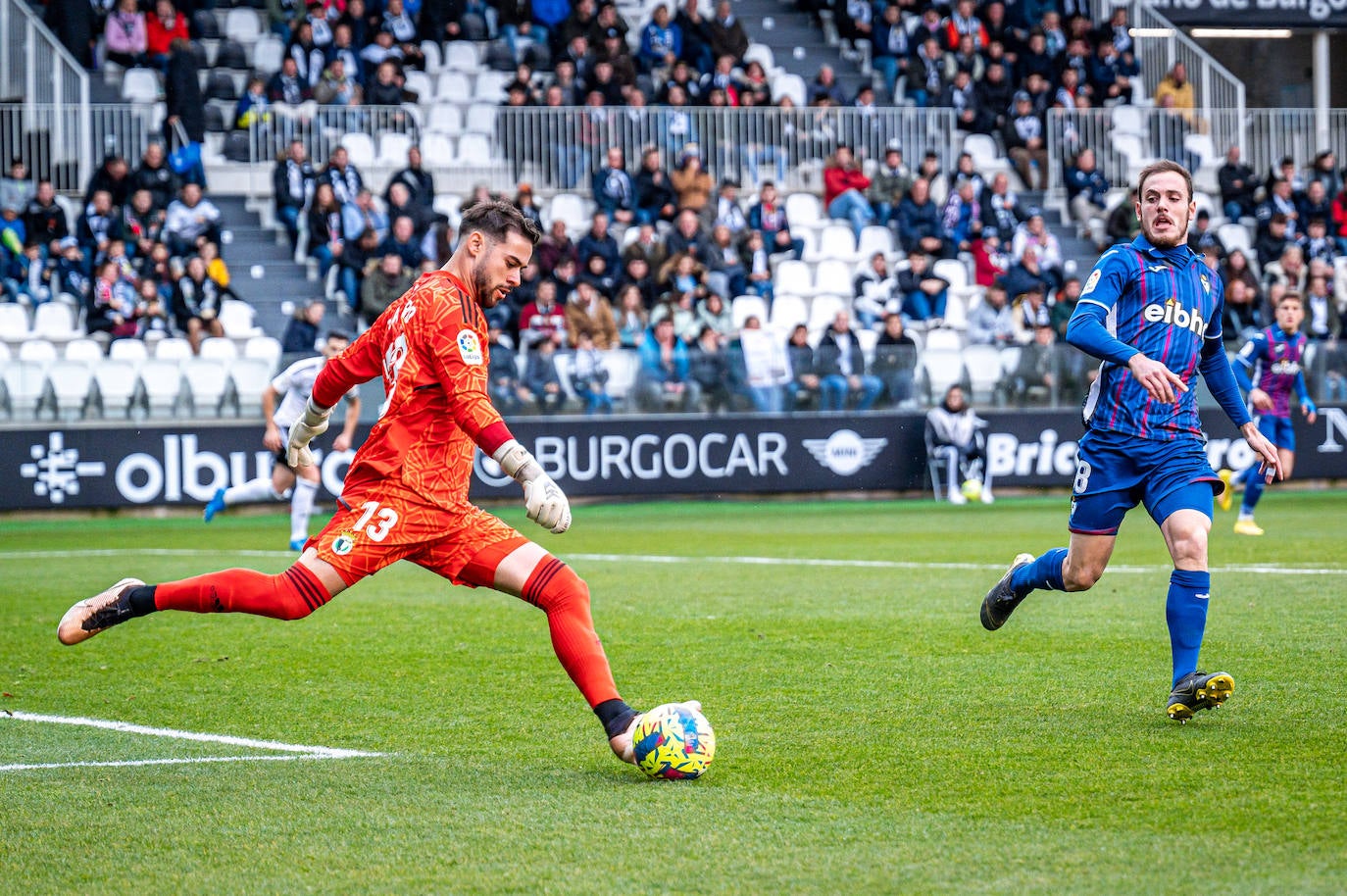 Fotos: Las mejores imágenes del Burgos-Eibar