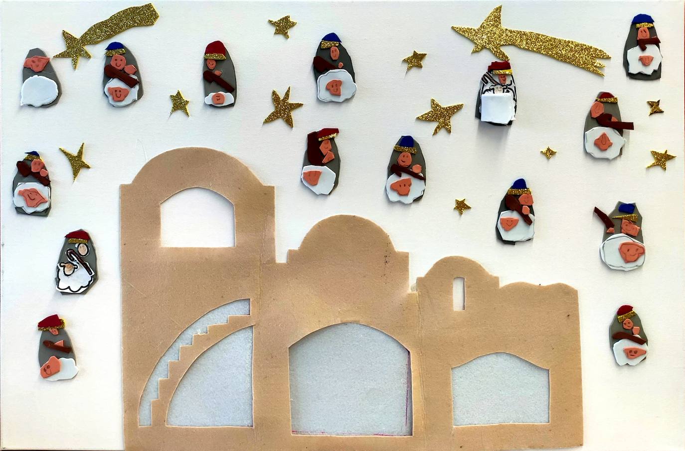 Eraingo ikasleek artearekin gozatzen dute