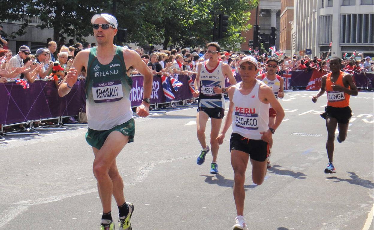 Mark Kenneally 2012an Londresen egin ziren Joko Olinpikoetako maratoian.