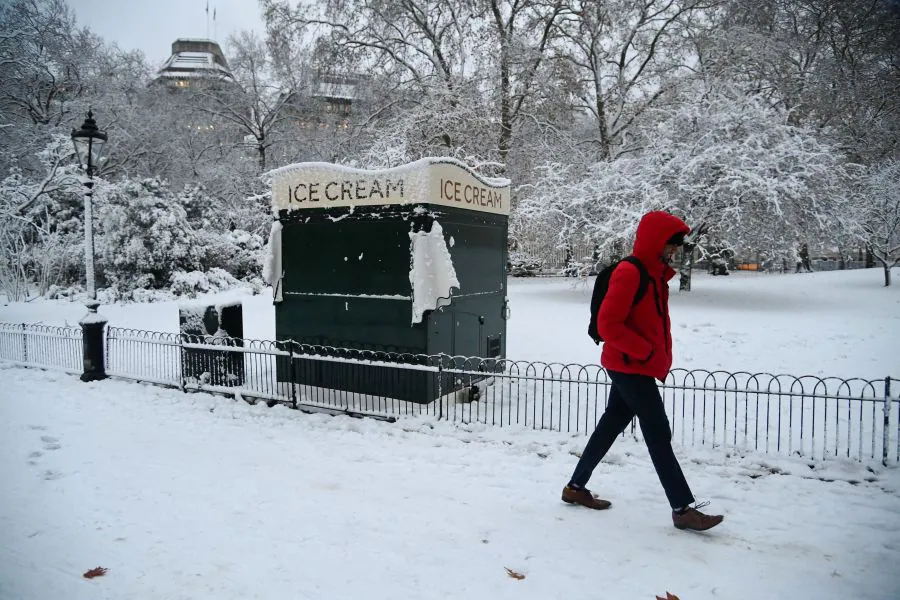El temporal de nieve y frío en Londres, en imágenes, Fotos, Internacional