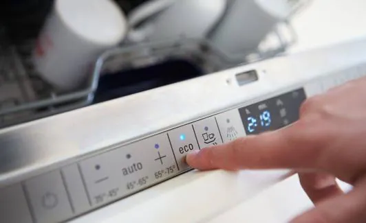 One of the keys to saving is to use the eco mode of devices such as the dishwasher