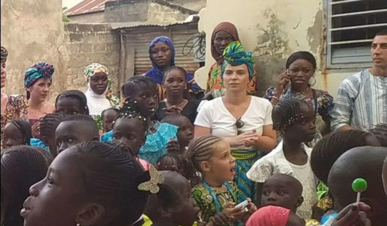 Voluntarios de Ndank Ndank en Senegal en 2019. 