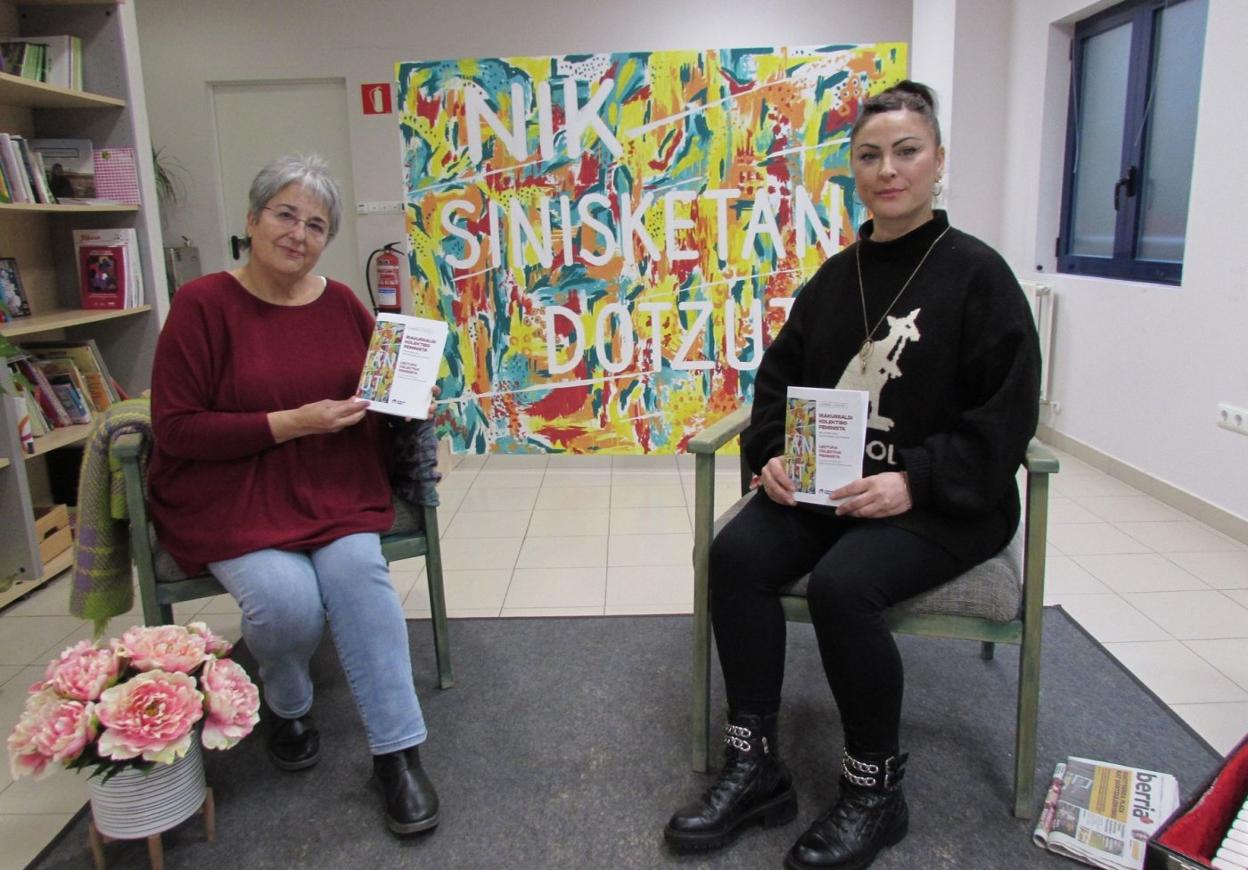 Rosa Urzelai y Myriam Rodríguez son dos de las mujeres que participarán en la lectura colectiva. 