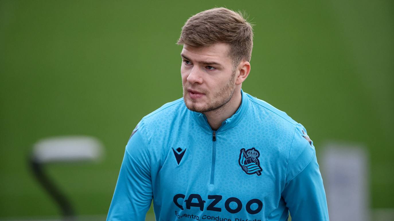 Fotos: Las mejores imágenes del entrenamiento de la Real Sociedad